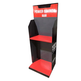 Free-Standing power tool display shelf rack